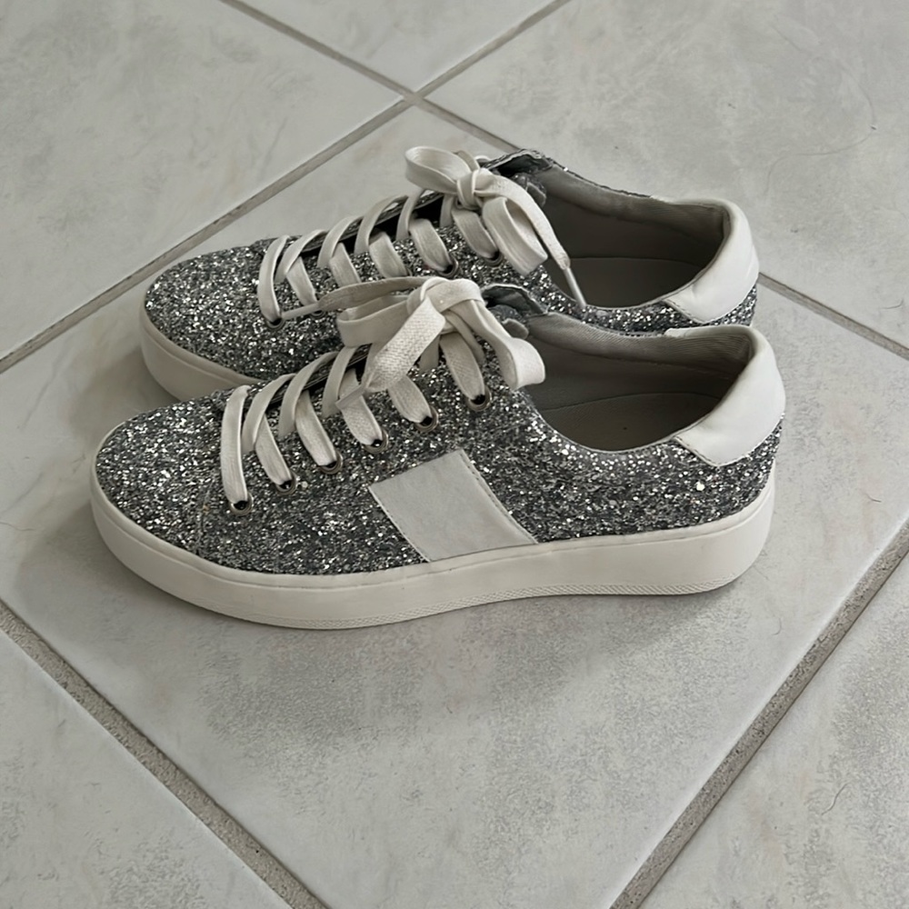 Steve Madden Belle G Glitter Sneakers